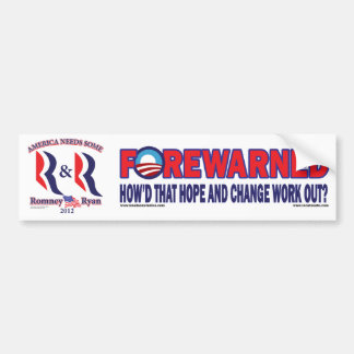 Romney and Ryan Bumper Sticker