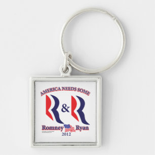 Romney and Ryan Key Ring