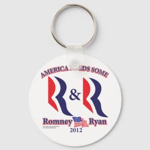 Romney and Ryan Key Ring