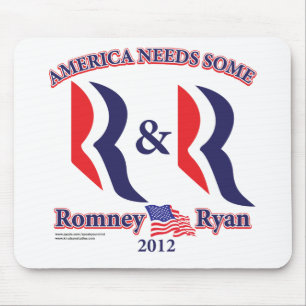 Romney and Ryan Mouse Mat
