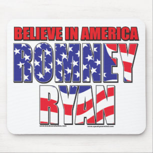 Romney and Ryan Mouse Mat