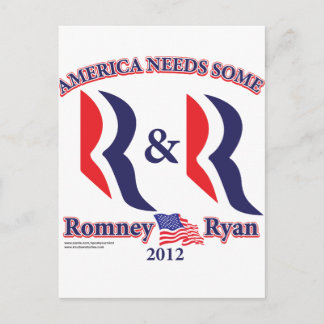 Romney and Ryan Postcard