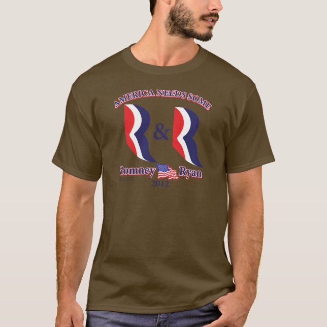 Romney and Ryan T-Shirt (Front)
