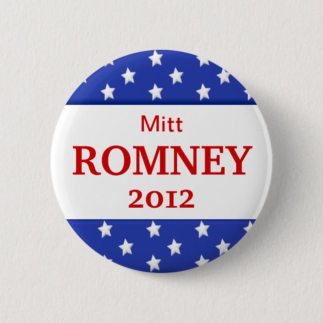 Romney Campaign Button (Front)