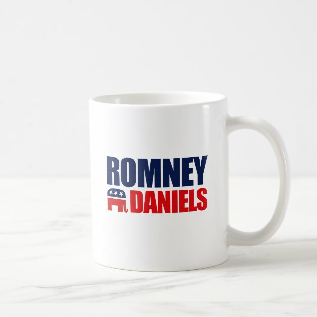 ROMNEY DANIELS TICKET 2012 COFFEE MUG (Right)