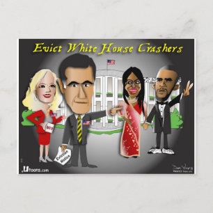 Romney Eviction Notice Postcard