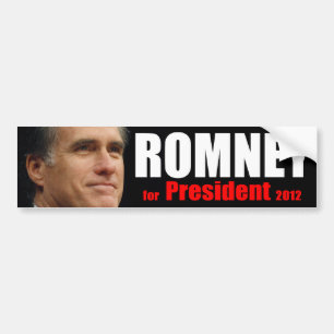 Romney for President - 2012 Bumper Sticker