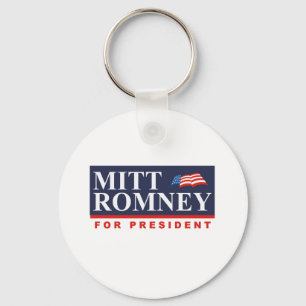 ROMNEY FOR PRESIDENT (Banner) Key Ring