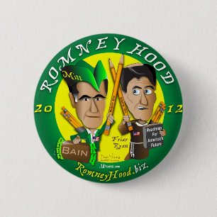 Romney Hood 6 Cm Round Badge