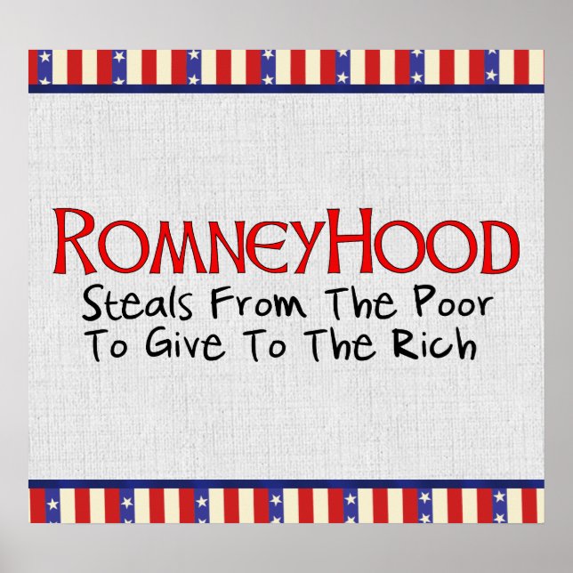 Romney Hood Poster (Front)