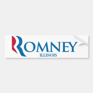 Romney Illinois Bumper Sticker