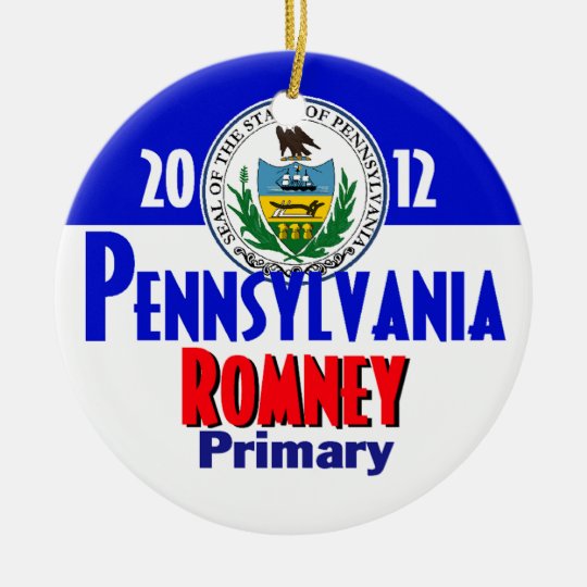 Romney PENNSYLVANIA Ornament