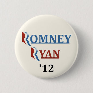 Romney Ryan '12 6 Cm Round Badge