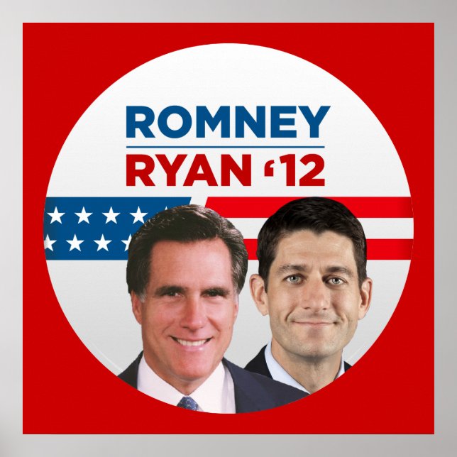 Romney / Ryan '12 Poster (Front)