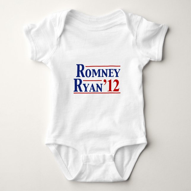 Romney Ryan 2012 Baby Bodysuit (Front)