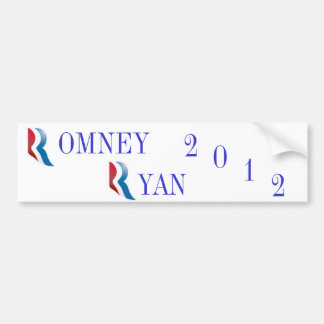 Romney Ryan 2012 Bumper Sticker