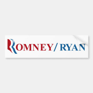 Romney & Ryan 2012 Bumper Sticker