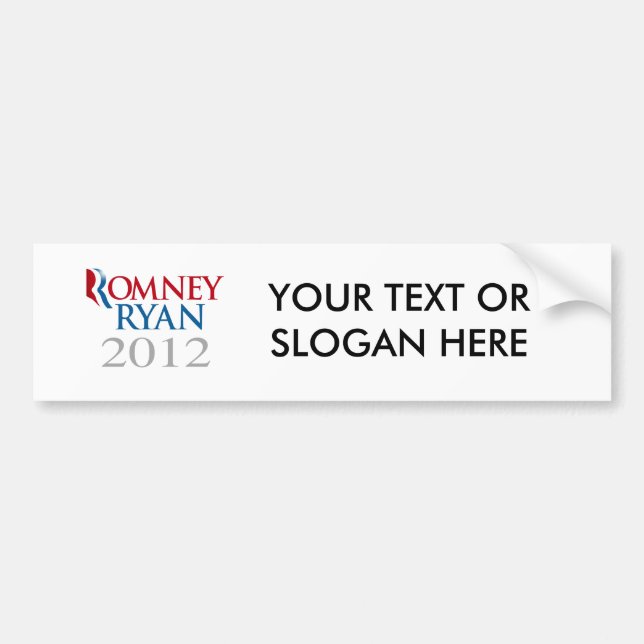 ROMNEY RYAN 2012.png Bumper Sticker (Front)