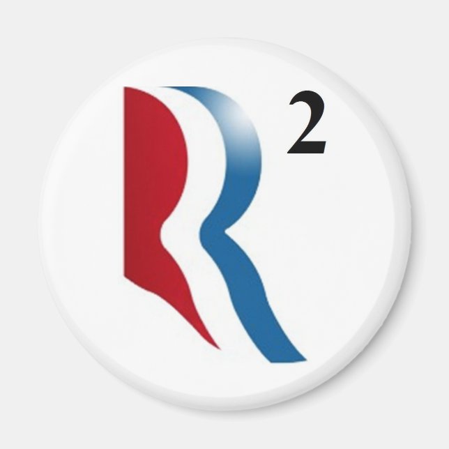 Romney & Ryan 2012 - "R squared" Magnet (Front)