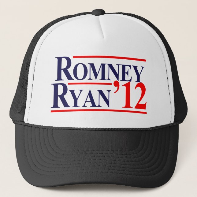 Romney Ryan 2012 Trucker Hat (Front)