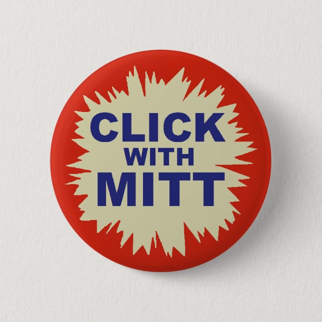 Romney Ryan 6 Cm Round Badge (Front)