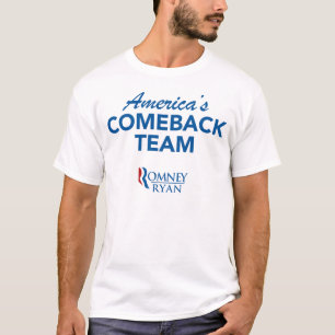 Romney Ryan America's Comeback Team T-Shirt