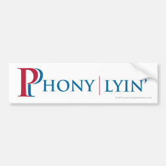 Romney / Ryan satirical bumpersticker Bumper Sticker
