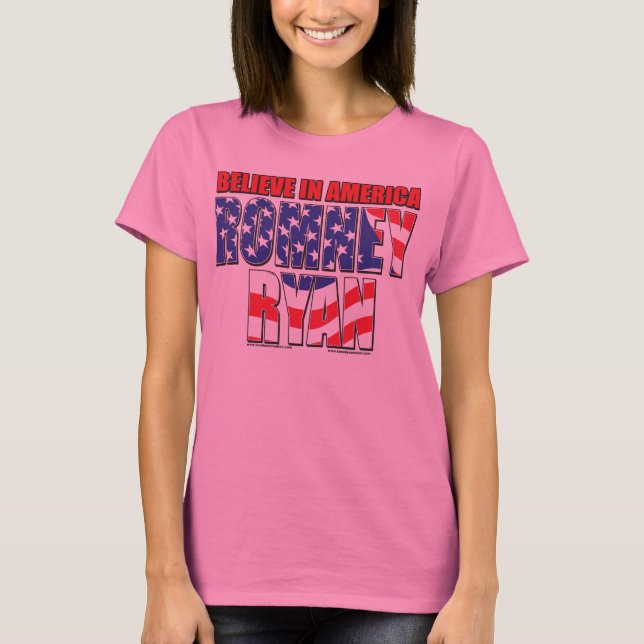 Romney Ryan T-Shirt (Front)