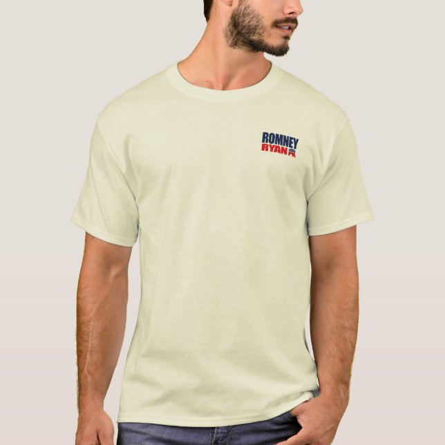 ROMNEY RYAN TICKET 2012.png T-Shirt (Front)