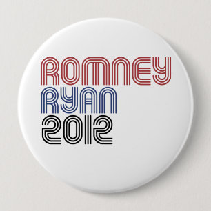 ROMNEY RYAN VP DISCO.png 10 Cm Round Badge