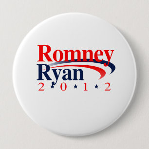 ROMNEY RYAN VP SWEEP.png 10 Cm Round Badge