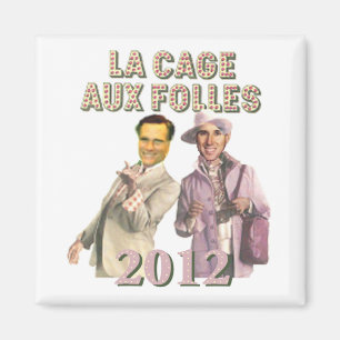 Romney Santorum Magnet