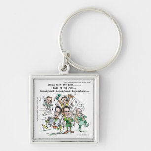 RomneyHood Funny Gifts Mugs Tees Cards Etc. Key Ring
