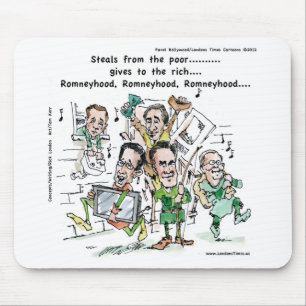 RomneyHood Funny Gifts Mugs Tees Cards Etc. Mouse Mat