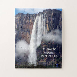 ROMPECABEZAS DEL SALTO ÁNGEL. JIGSAW PUZZLE