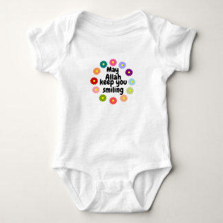 Romper May Allah keep you smiling. Baby Bodysuit