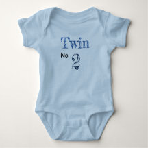 Romper Twin no.2 blue