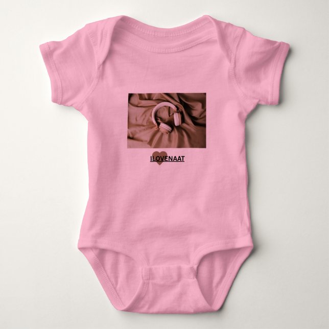 Rompers Muslims Baby Bodysuit (Front)