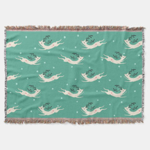 Rompin' Reindeer Pattern Blanket