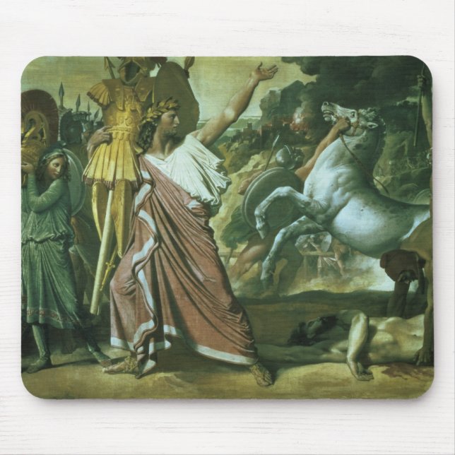 Romulus, conqueror of Acron, taking his booty to t Mouse Mat (Front)