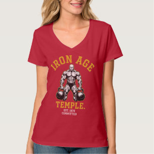 Ron Age Temple Est 1978 Committed Vintage Gym T-Shirt