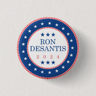 Ron DeSantis 2024 3 Cm Round Badge
