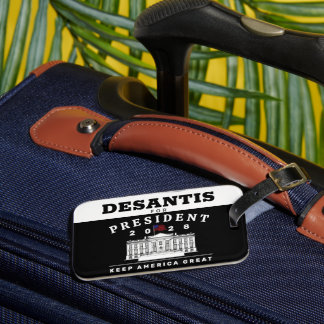 RON DESANTIS 2028 LUGGAGE TAG