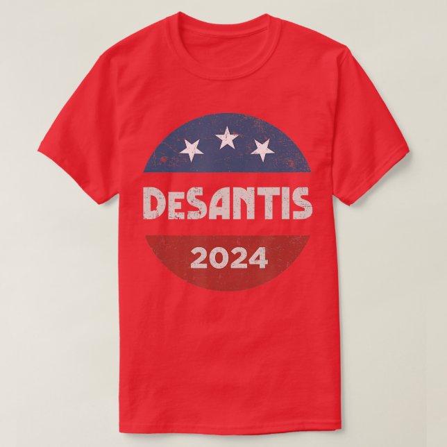Ron DeSantis for President 0 campaign T-Shirt (Design Front)