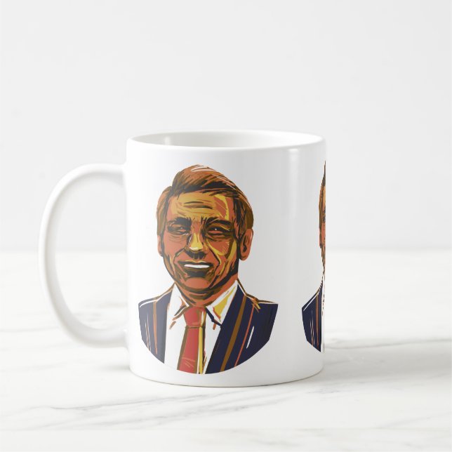 ron desantis for president 2024 coffee mug (Left)