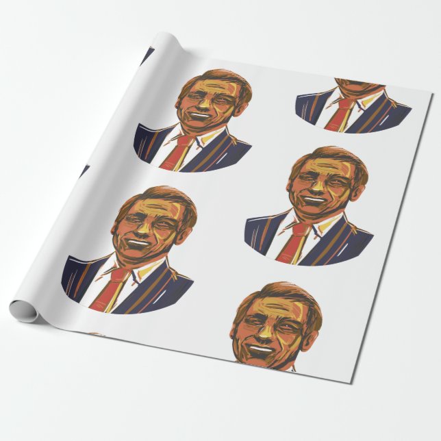 ron desantis for president 2024 wrapping paper (Unrolled)