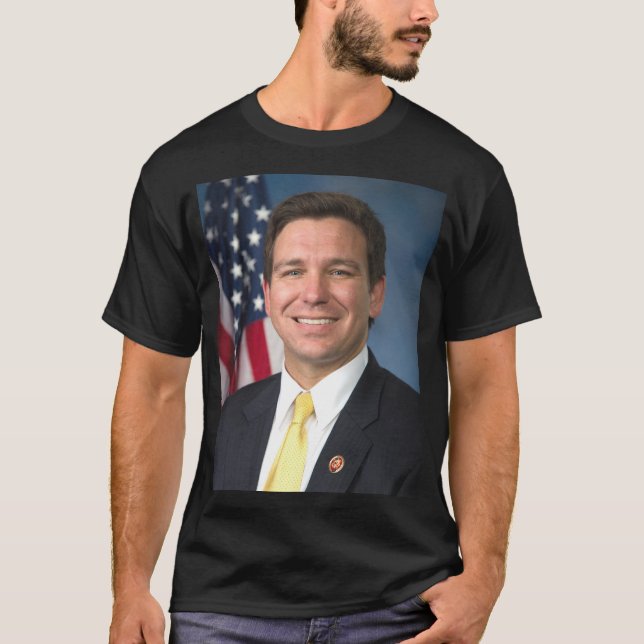Ron Desantis Official Portrait T-Shirt (Front)