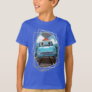 Ron & HARRY POTTER™ in Flying Car to HOGWARTS™ T-Shirt