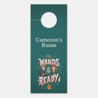 Ron & Hermione Wands at the Ready