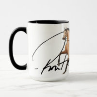 Ron Hevener "Fate of the Stallion" Signature